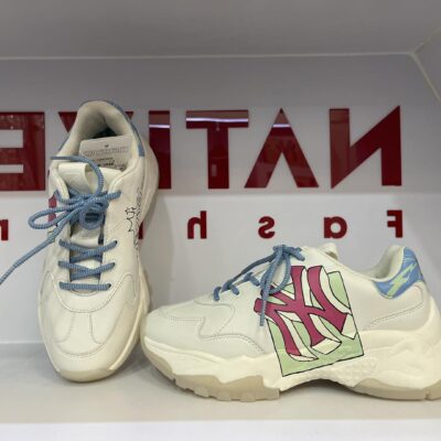 GIÀY CHUNKY A CARTOON MLB KOREA CHÍNH HÃNG TRUE AUTHENTIC REAL SIZE 38