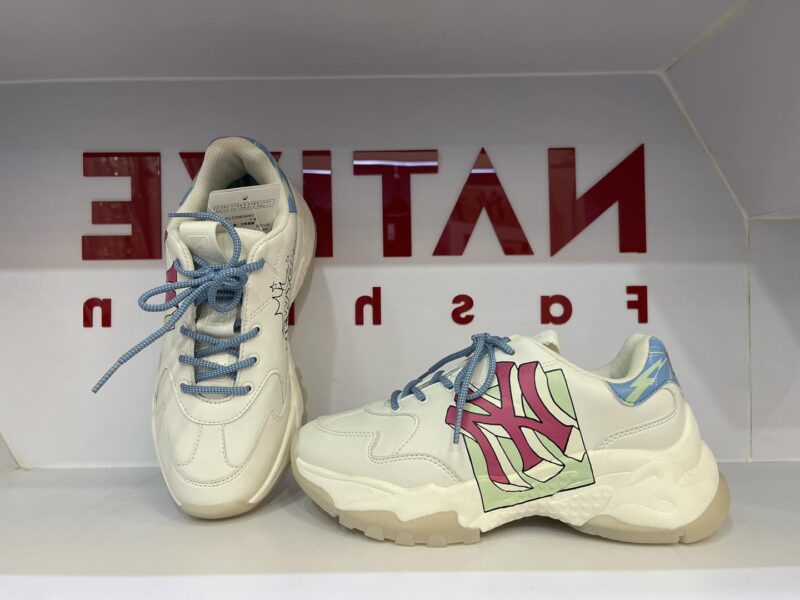 GIÀY CHUNKY A CARTOON MLB KOREA CHÍNH HÃNG TRUE AUTHENTIC REAL SIZE 38