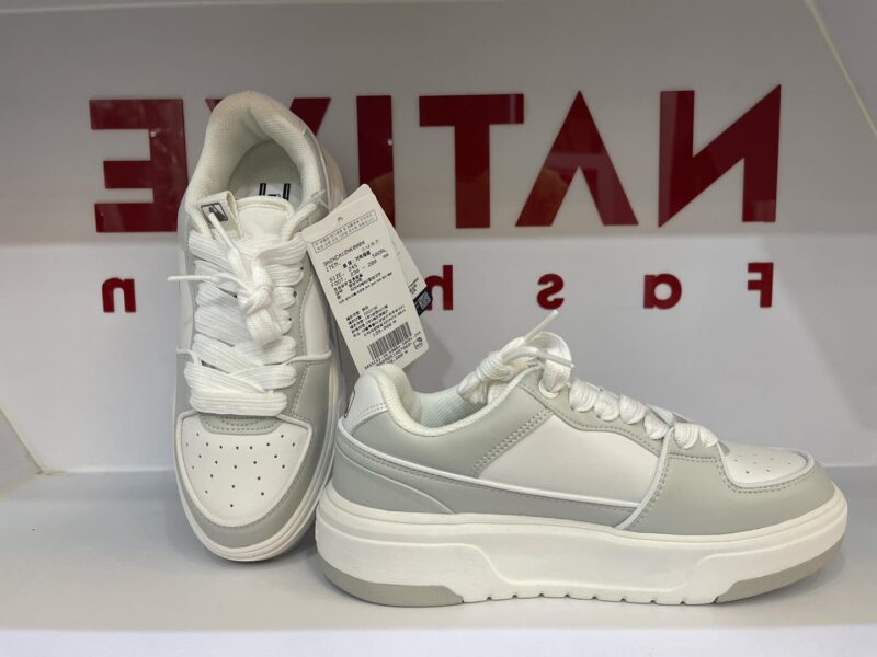 GIÀY CHUNKY LINER MLB CHÍNH HÃNG XÁM SIZE 245 38.5 REAL TRUE AUTHENTIC