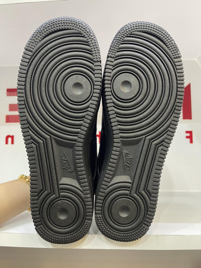 GIÀY NIKE AIR FORCE 1 LOW FULL ĐEN SUPREME CHÍNH HÃNG REAL TRUE AUTHENTIC NHẬP MỸ SIZE 41