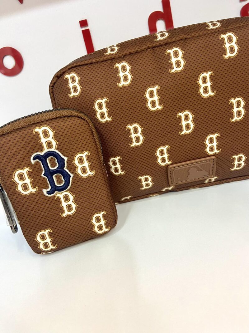 TÚI ĐEO CHÉO SIZE 18 BẰNG POLYESTER NI LONG REAL MLB KOREA CHÍNH HÃNG HÀN QUỐC TRUE AUTHENTIC