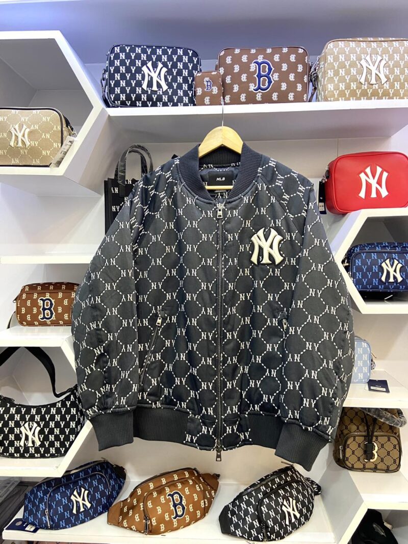 BOMBER MLB CHÍNH HÃNG AUTHENTIC TRUE REAL STORE DÀY DÂY KÉO ẢNH SẢN PHẨM