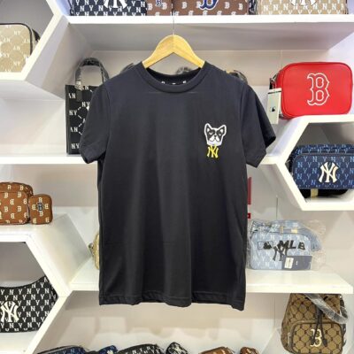 ÁO THUN PHÔNG MLB KOREA ĐẦU CHÓ BULL HEAD ĐƠN GIẢN REAL TRUE AUTHENTIC CHÍNH HÃNG