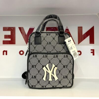 BALO MINI MLB CHÍNH HÃNG AUTH TRUE AUTHENTIC KOREA HÀN QUỐC XÁM