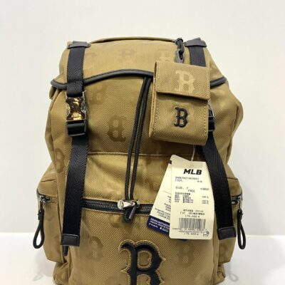 BALO MLB XANH LÁ NÂU CHÍNH HÃNG TRUE AUTHENTIC NHẬP KHẨU REAL KOREA HÀN QUỐC