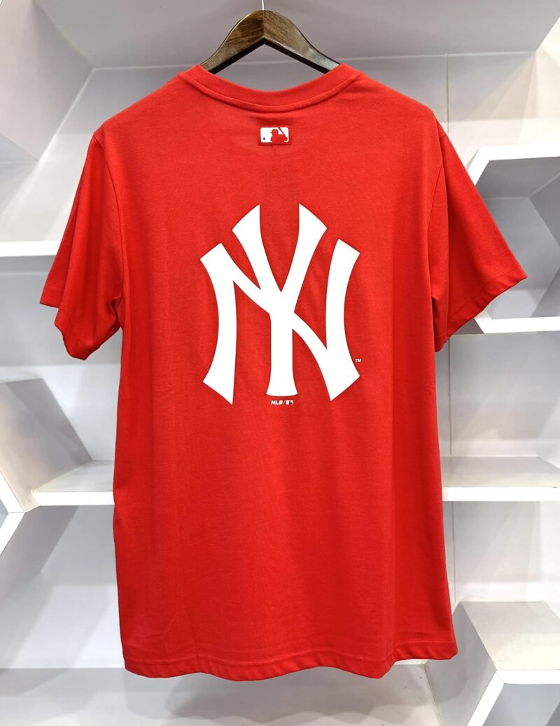 ÁO PHÔNG MLB OVERSIZE CHÍNH HÃNG ẢNH SẢN PHẨM LOGO NY BASIC ẢNH SẢN PHẨM
