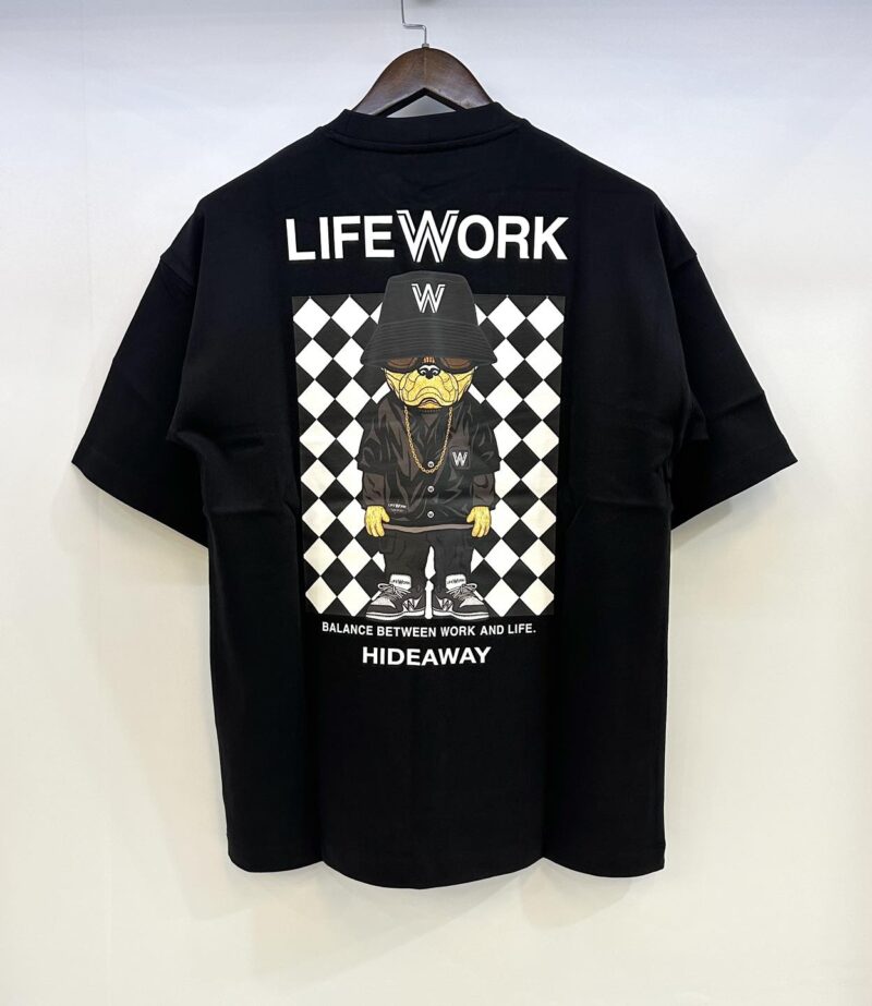 ÁO THUN PHÔNG LIFEWORK OVERSIZE CHÍNH HÃNG TRUE AUTHENTIC REAL KOREA HÀN QUỐC